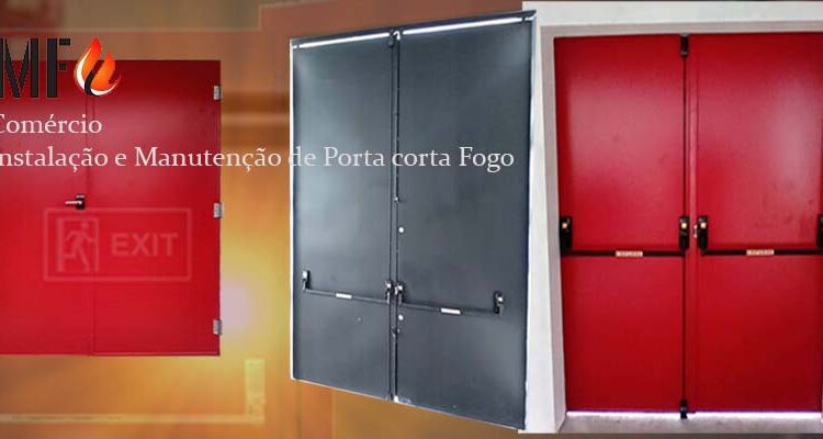  Instalação de Porta Corta Fogo dupla